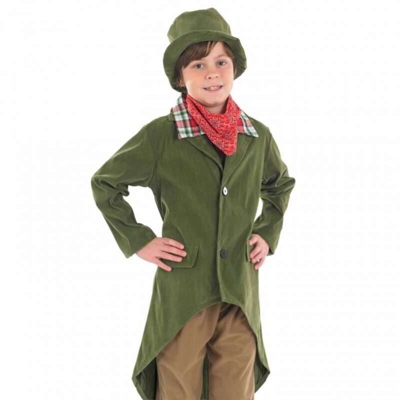 Dickensian Boy (Mad Hatter) Children's Fancy Dress Costume - Image 2
