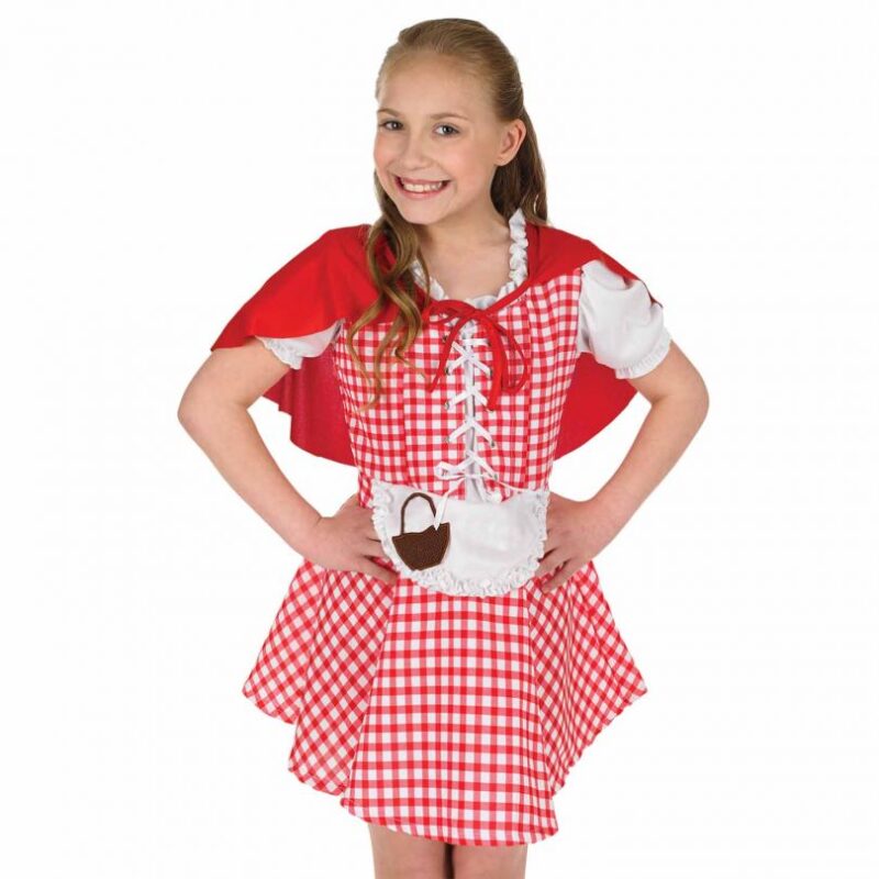 Red Riding Hood Children's Fancy Dress Costume - Image 2