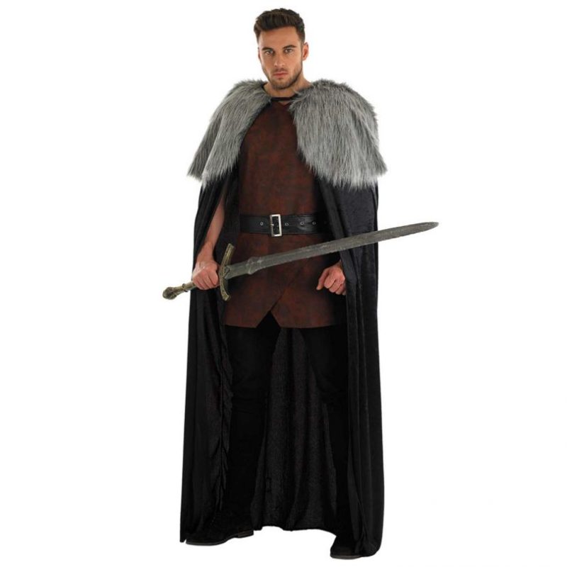 Northern King Cape (Game of Thrones) Men's Fancy Dress Costume