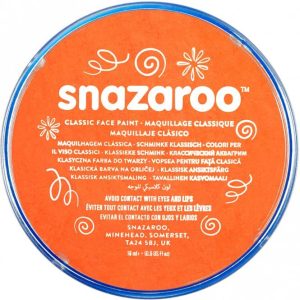 Snazaroo Water Based Facepaint Orange 18ml
