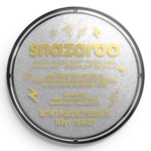 Snazaroo Water Based Facepaint Silver Metallic 18ml