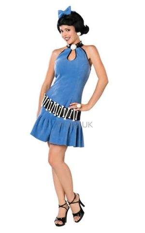 Flintstones Betty Rubble Ladies Fancy Dress Costume