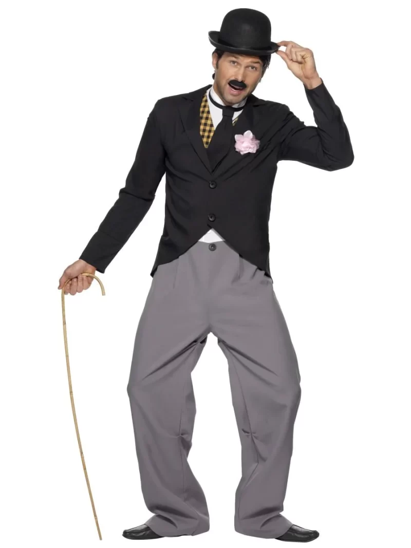 1920's Star (Charlie Chaplin) Mens Fancy Dress Costume