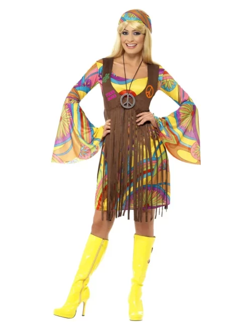 Willow the Hippie Costume Plus Size Adult Costume - X-Small 