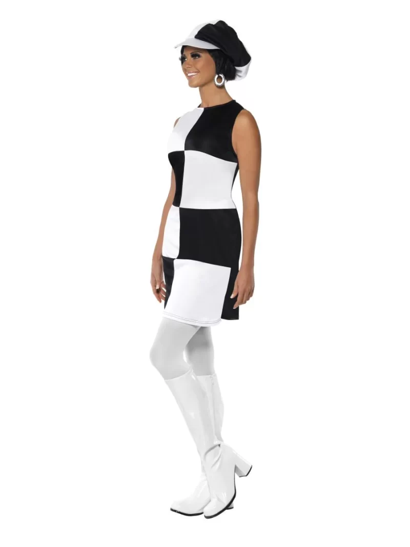 1960's Go Go Party Girl Ladies Fancy Dress Costume - Image 2