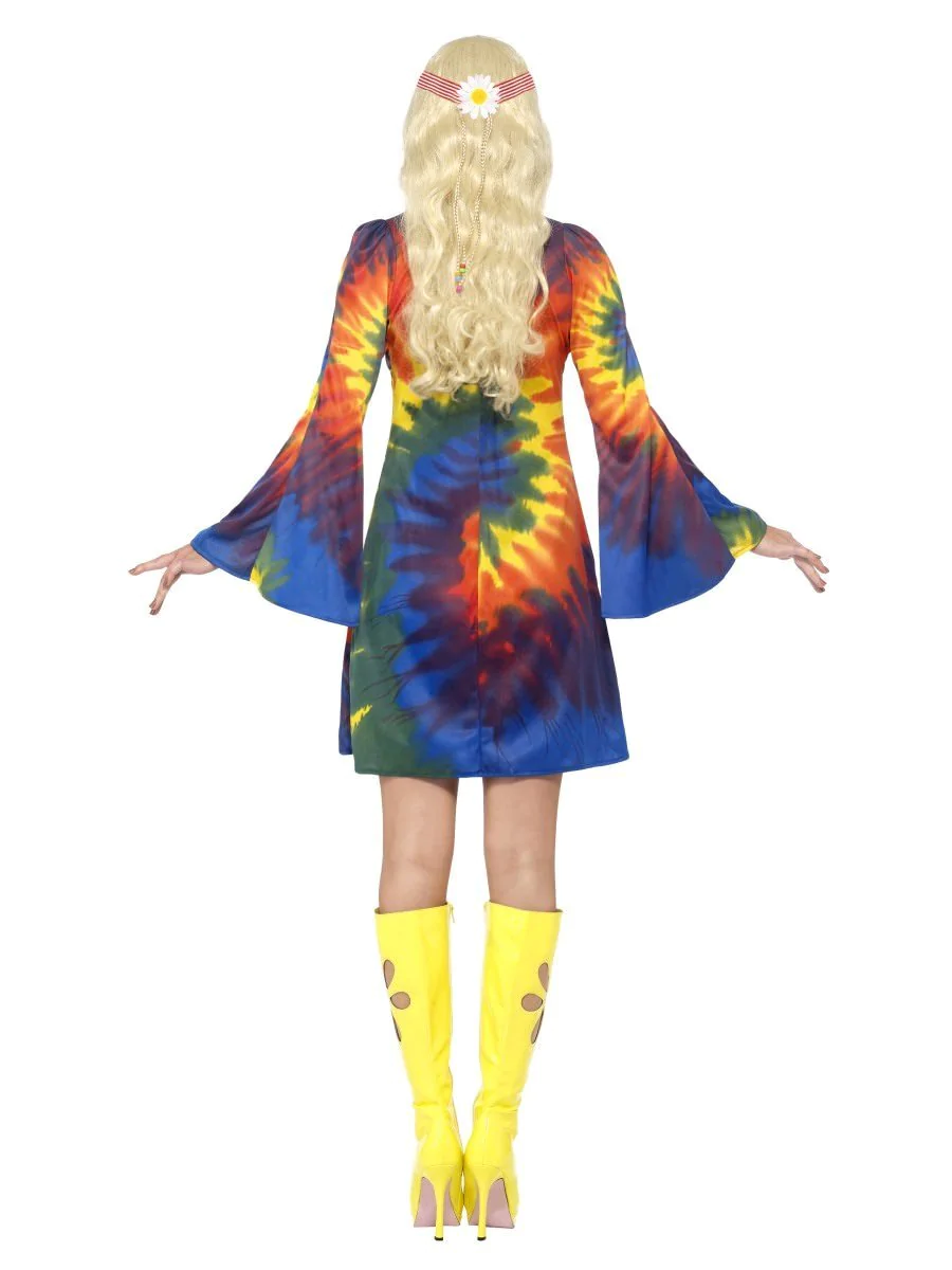 Tie dye hippie discount costume
