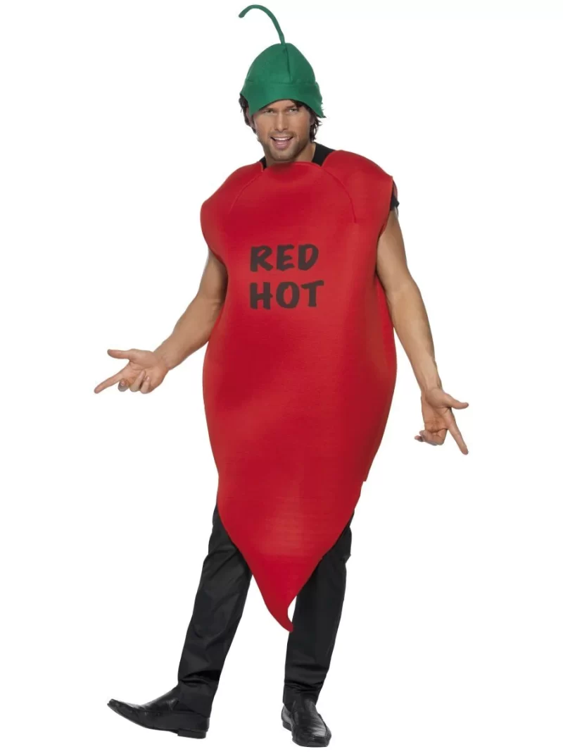 Chilli Pepper Novelty Fancy Dress Costume