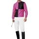 Jockey (Pink/Black) Men's Fancy Dress Costume