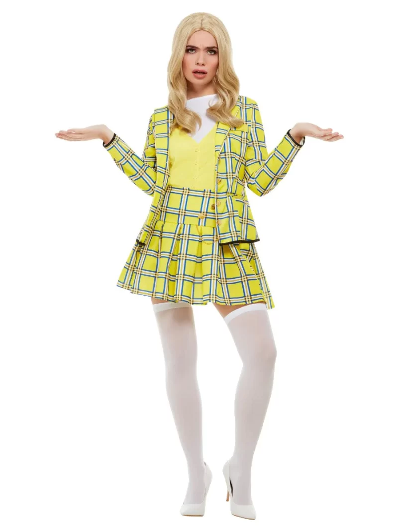 Clueless Cher Ladies Fancy Dress Costume - Image 2