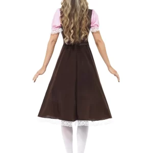 Tavern/Bavarian German Beer Girl Longer Length Ladies Fancy Dress Costume - Image 3