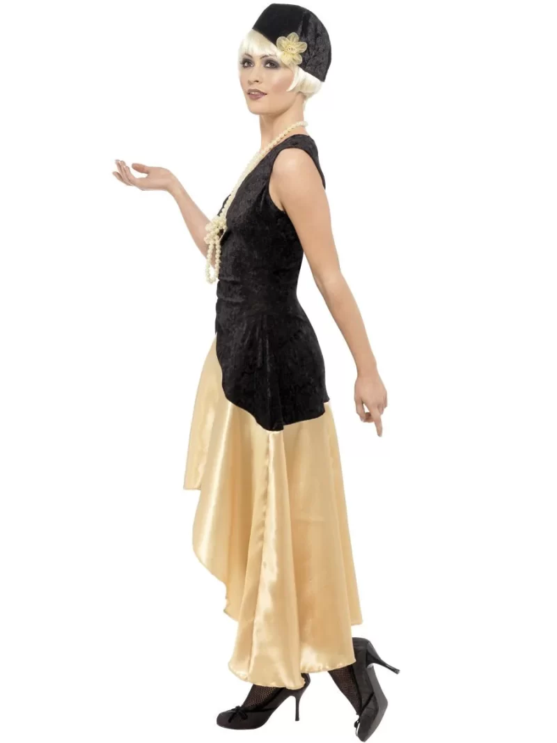1920's Gatsby/Flapper Girl Ladies Fancy Dress Costume - Image 2