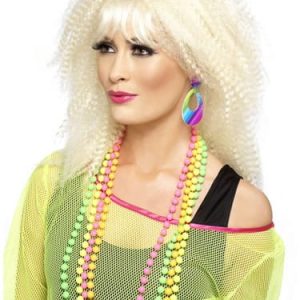 Teardrop Shaped Neon Earrings