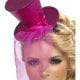 Fever Hot Pink Mini Top Hat