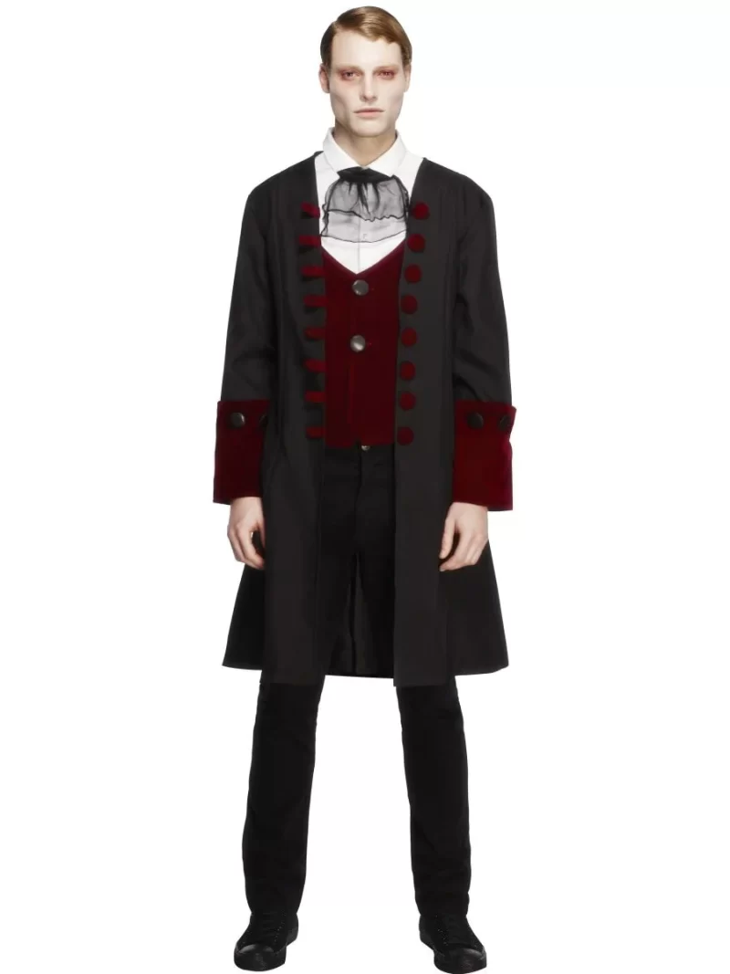 Fever Gothic Vampire Men's Halloween Fancy Dress Costume