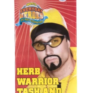 Herb Warrior (Ali G) Mustache/Tash & Goatee - Image 2