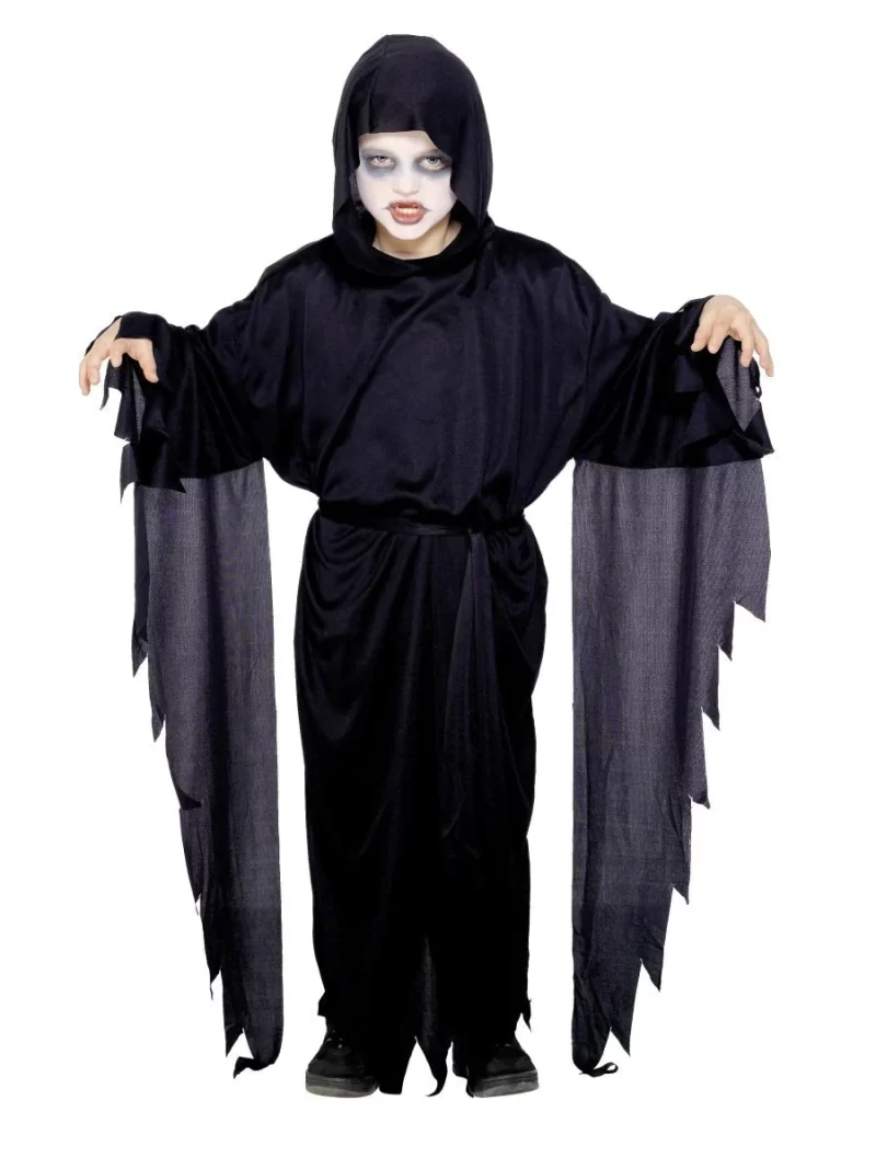 Screamer Ghost Halloween Childrens Fancy Dress Costume