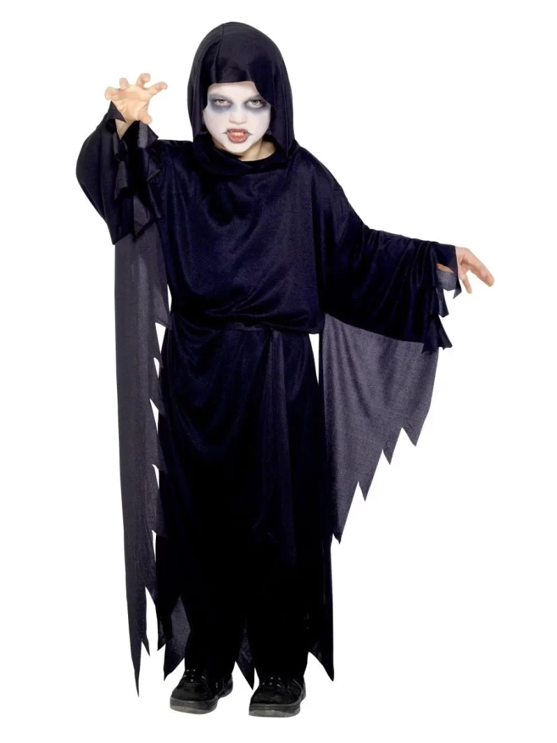 Screamer Ghost Halloween Childrens Fancy Dress Costume - Image 2