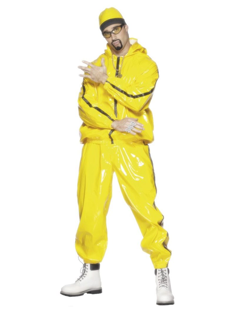 Rapper Suit ( Ali G ) Mens Fancy Dress Costume