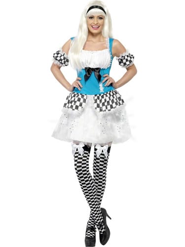 Alice Lite Up Ladies Fancy Dress Costume