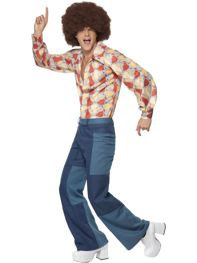 1970's Retro Men's Fancy Dress Costume - Image 2