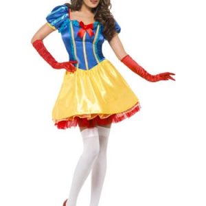Fever Collection Princess Ebony Ladies Fancy Dress Costume