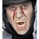 White Vampire Fangs with Adhesive