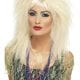 80's Trademark Blonde Crimp Wig