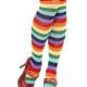 Long Multi Coloured Clown Socks
