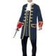 Pirate Commander Men's Fancy Dress Costume