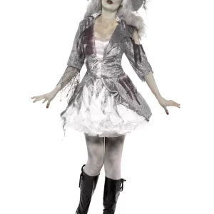 Ghost Ship Pirate Treasure Halloween Ladies Fancy Dress Costume
