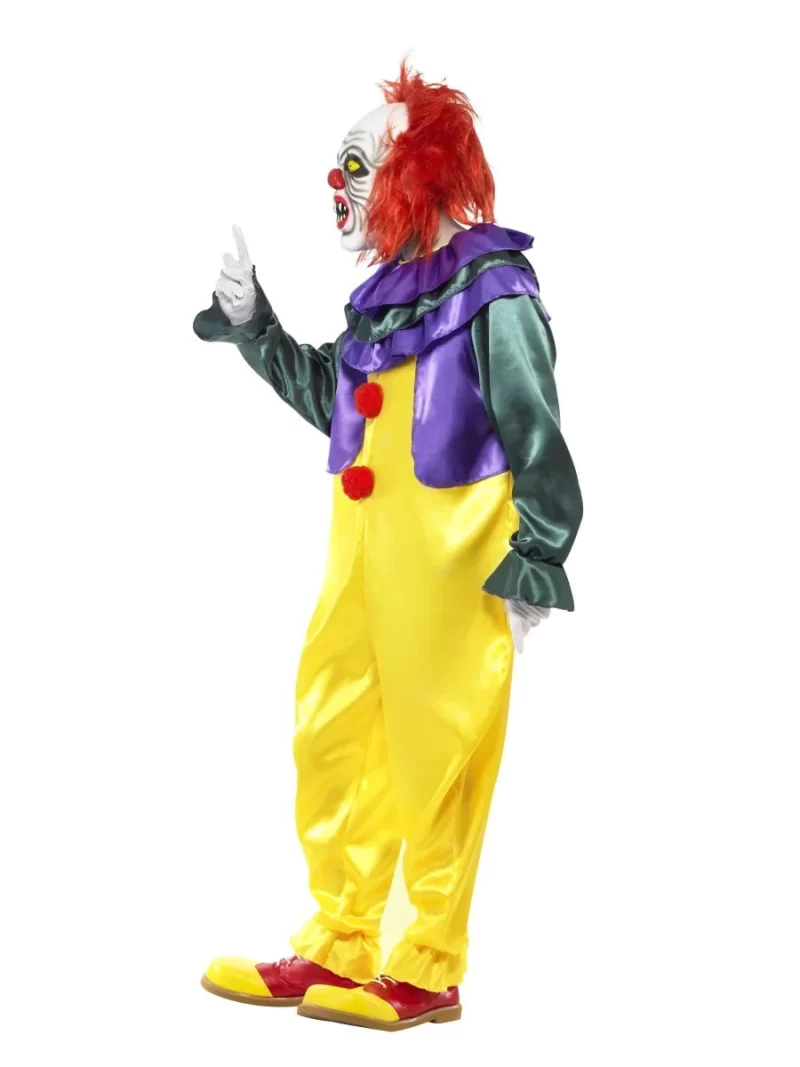 Sinister Classic Horror Clown Men's Halloween Fancy Dress - Image 2