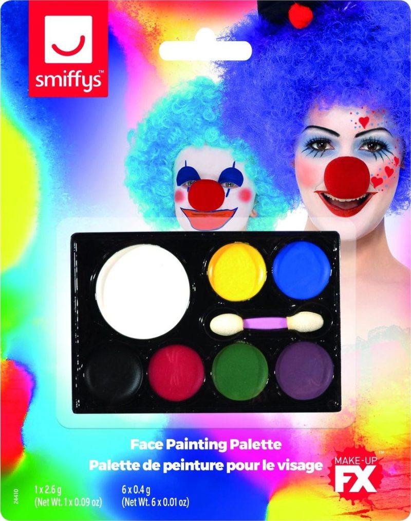 Smiffys FX Face Painting Palette