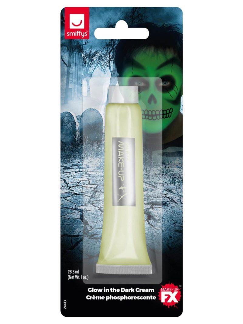 Smiffys Make Up FX Glo in the Dark Cream - Image 2