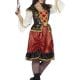 Curves Pirate Lady Ladies Fancy Dress Costume