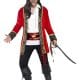 Curves Pirate Captain Men's Fancy Dress Costume