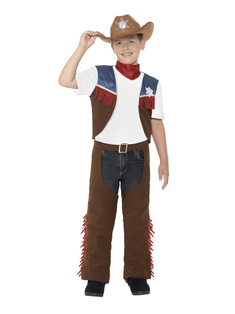 Texan Cowboy Children's Fancy Dress Costume - Image 2