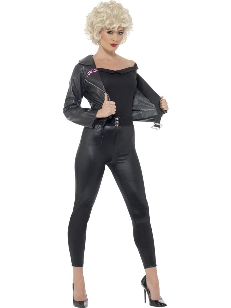 Grease Sandy Final Scene Ladies Fancy Dress Costume