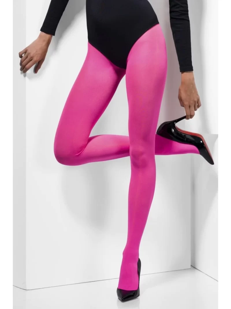 Opaque Tights Pink