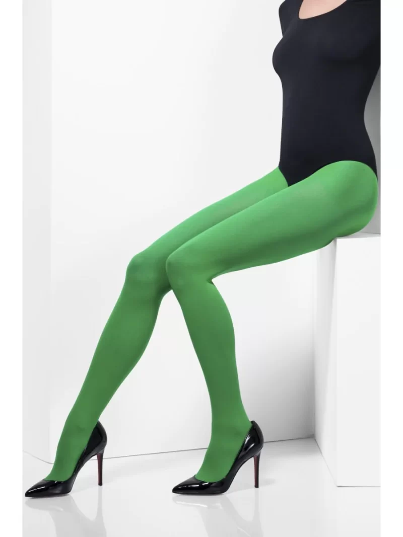 Opaque Tights Green - Image 2