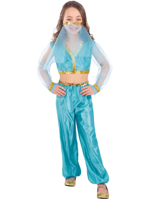 Arabian Princess Children's Fancy Dress Costume