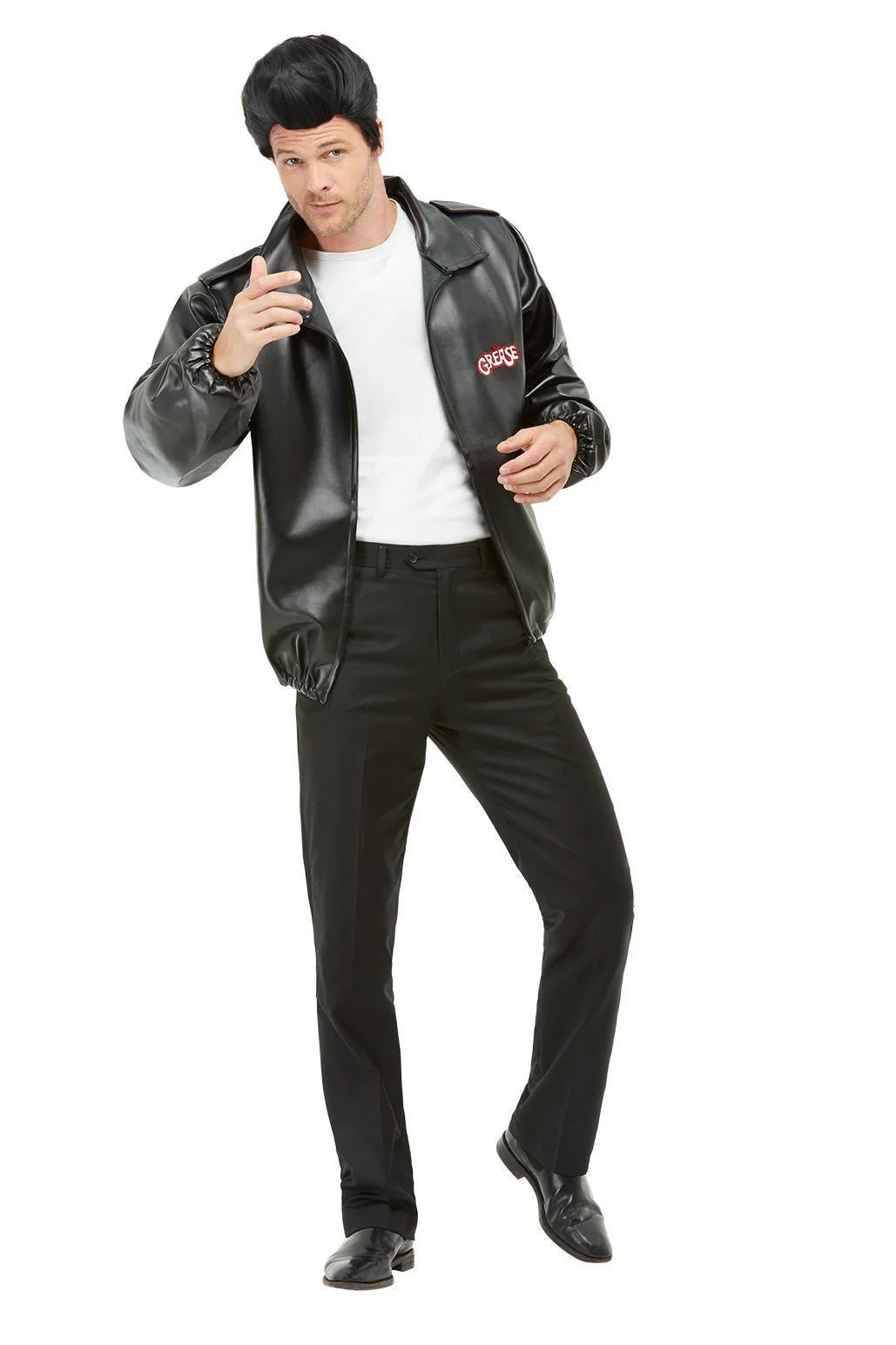 Grease T-Bird Jacket Mens Fancy Dress Costume