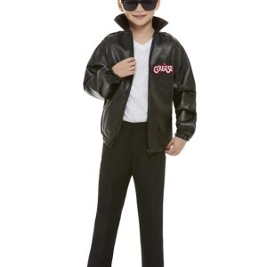 Grease T-Bird Jacket Childrens Fancy Dress Costume