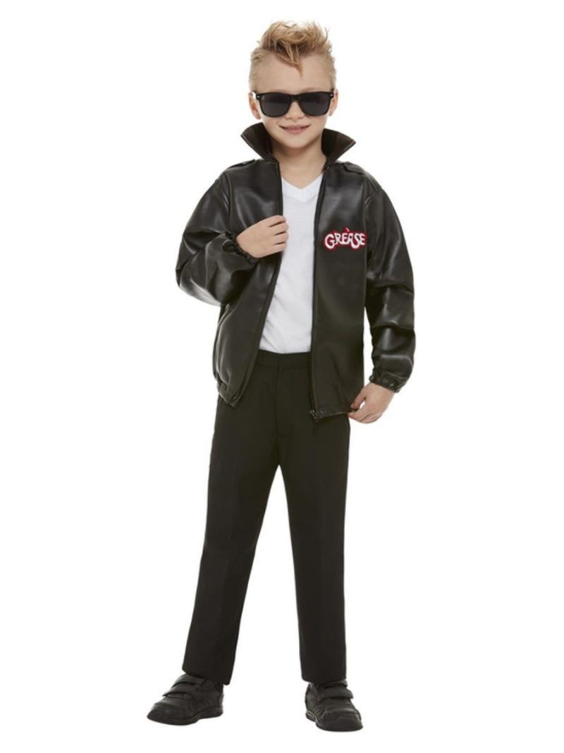 Grease T-Bird Jacket Childrens Fancy Dress Costume