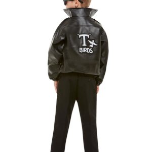 Grease T-Bird Jacket Childrens Fancy Dress Costume - Image 2