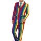 Over the Rainbow Standout Suit Men's Fancy Dress Costume
