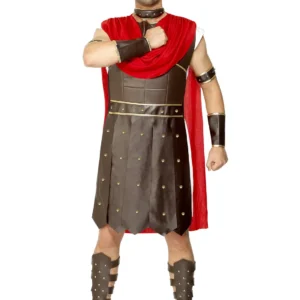 Roman Centurion Mens Fancy Dress Costume - Image 2