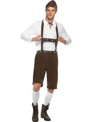 Bavarian Man Men's Fancy Dress Costume