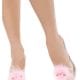 Bijou Boutique Pink Shoe Clips with Rosette & Marabou