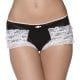 Bijou Boutique Black & White Ruffled Panties