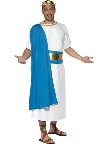 Roman Senator Mens Fancy Dress Costume